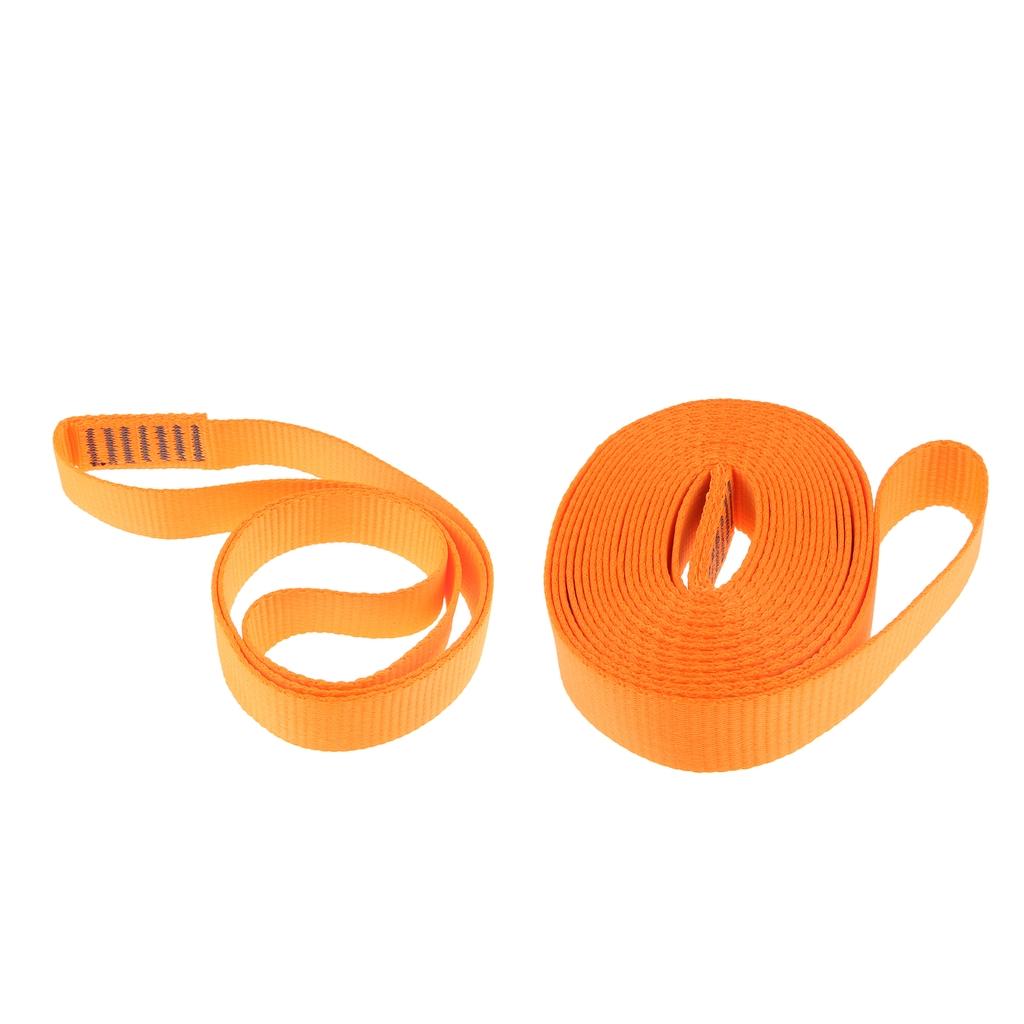 2pcs 23KN Climbing Sling Fall Protection Safety Webbing Strap Belt Rope