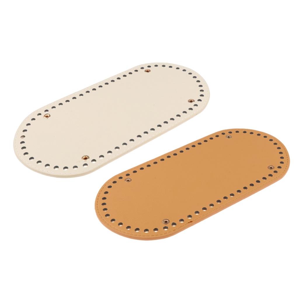 2x 60 Holes Bag Bottom Shaper Bag Cushion Pad for Hand-made DIY Bag