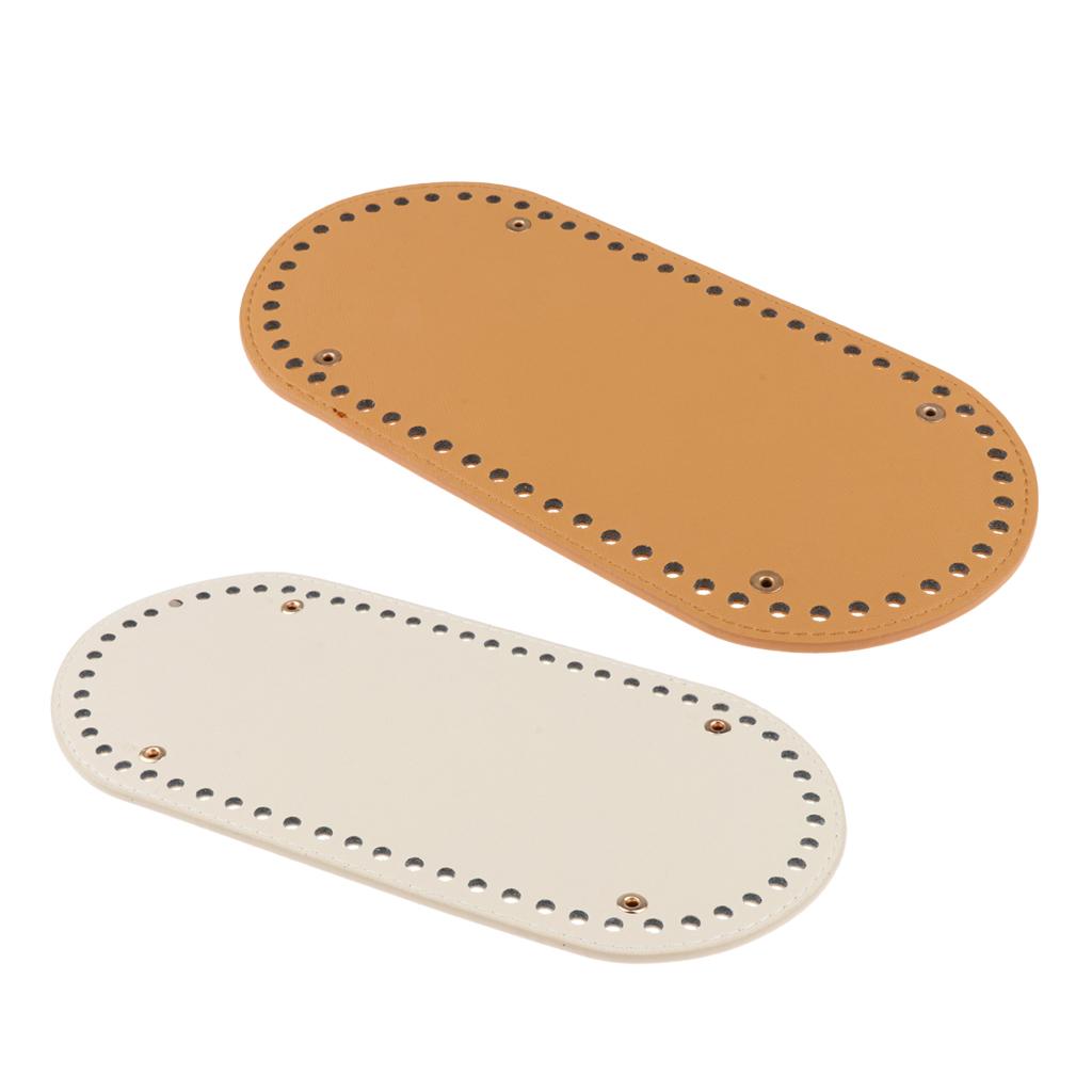 2x 60 Holes Bag Bottom Shaper Bag Cushion Pad for Hand-made DIY Bag