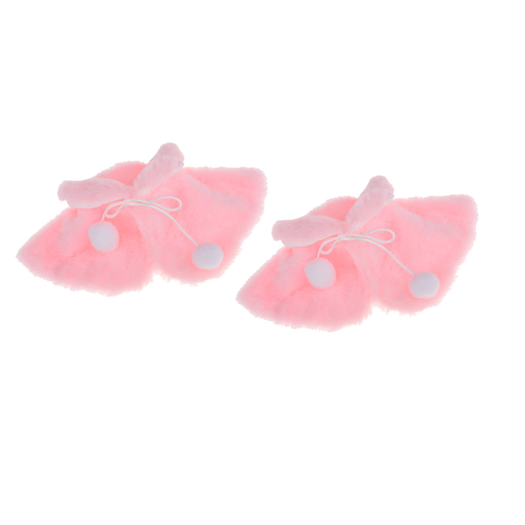 2pcs Doll Cape Fit For 18 Inch Doll Outfit Accessories Pink