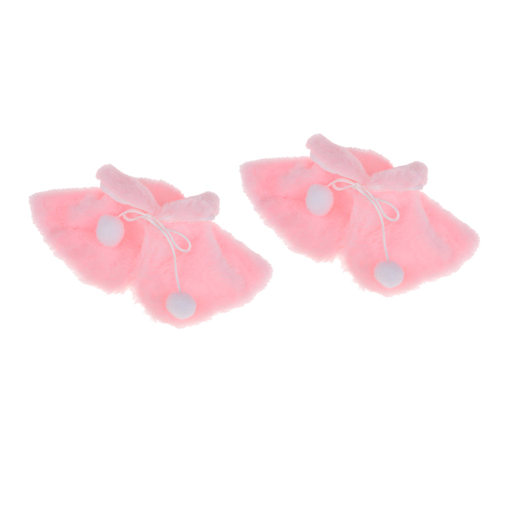 2pcs Doll Cape Fit For 18 Inch Doll Outfit Accessories Pink