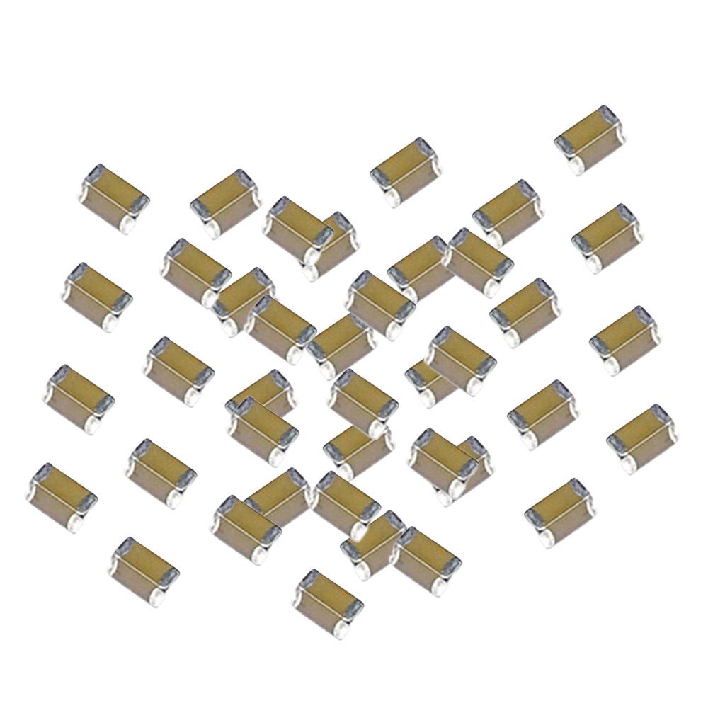 40 pieces 1206 10uF Ceramic Chip Capacitor 16V X7R 106K