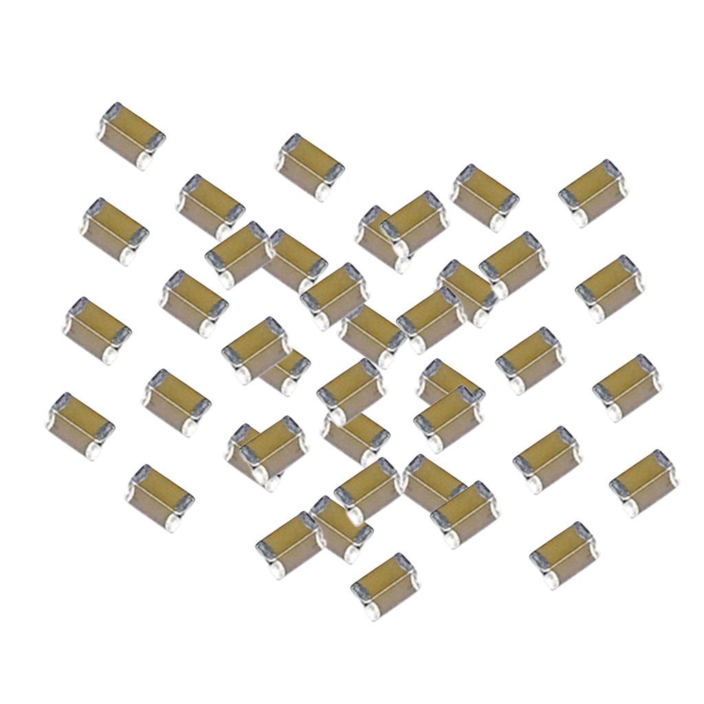 40 pieces 1206 10uF Ceramic Chip Capacitor 16V X7R 106K