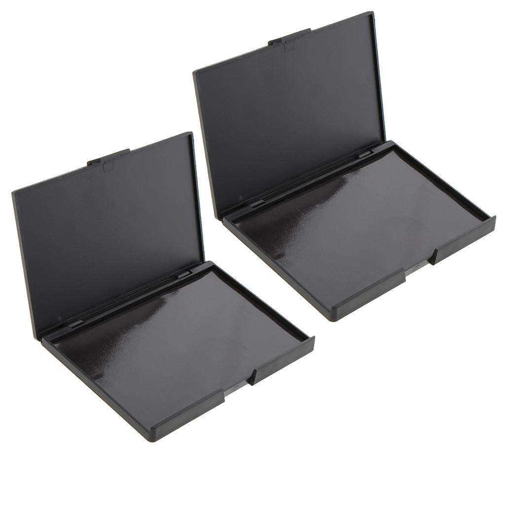 2pcs Empty Magnetic Palette Box for Eyeshadow Powder Blush Rouge Makeup Case