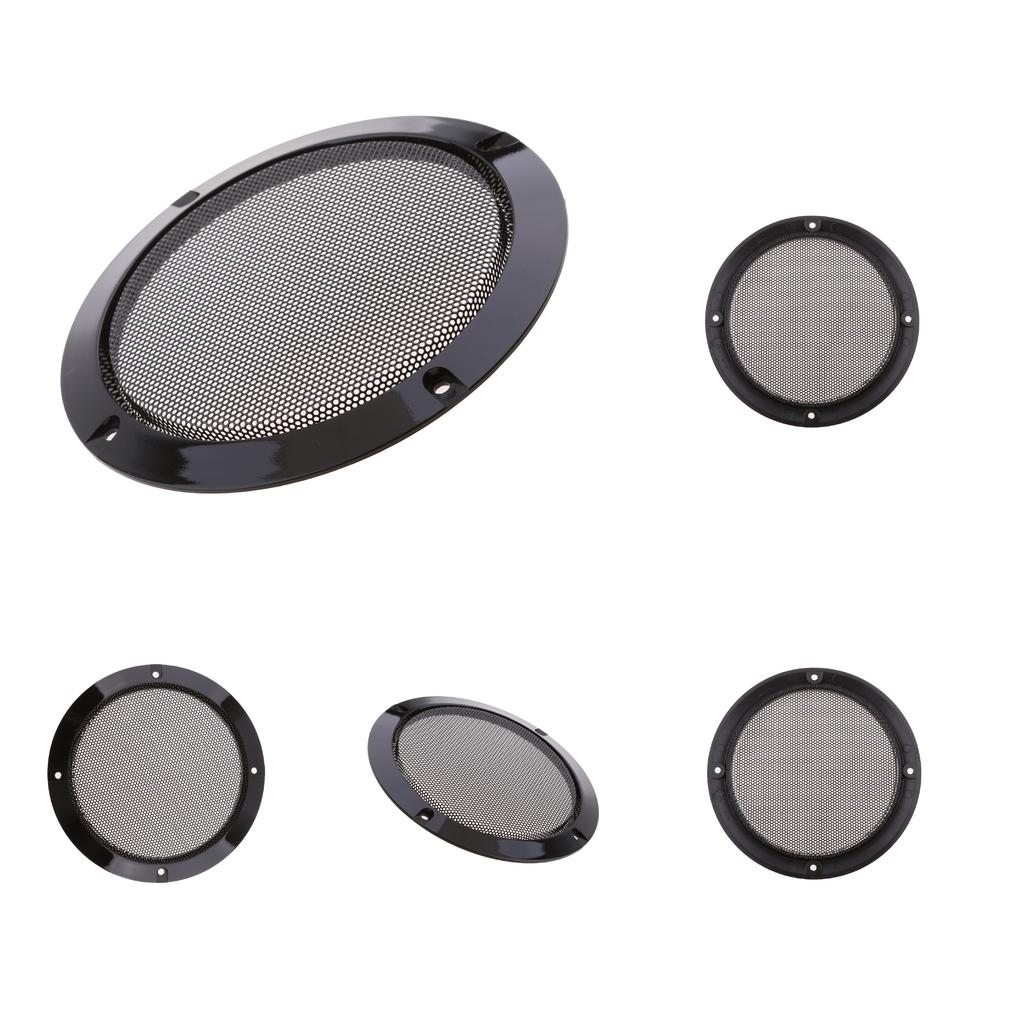 4Piece 5inch Speaker Grills Cover Case with Screws