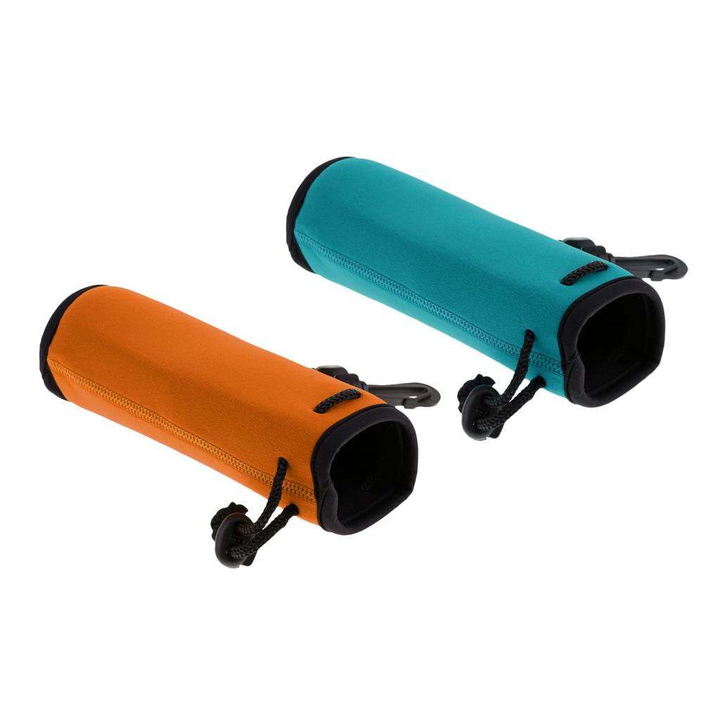 2 Pieces Neoprene Insulated Water Drink Bottle Cooler Carrier Cover Sleeve