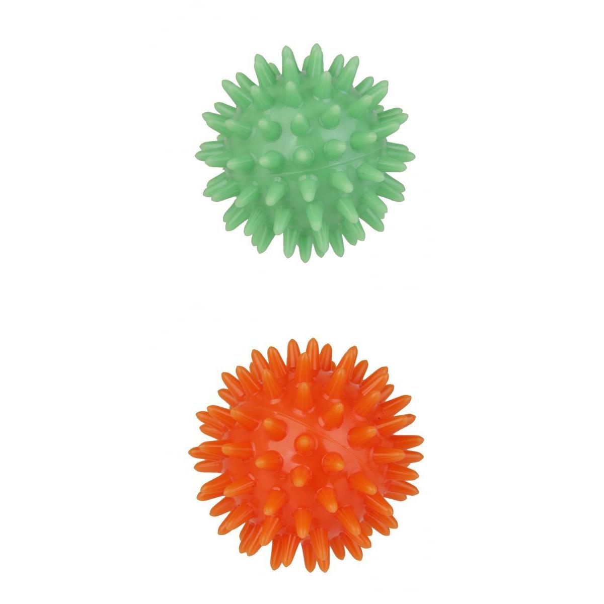2 Pieces Spiky Trigger Point Acupuncture Deep Tissue Muscle Massage Ball
