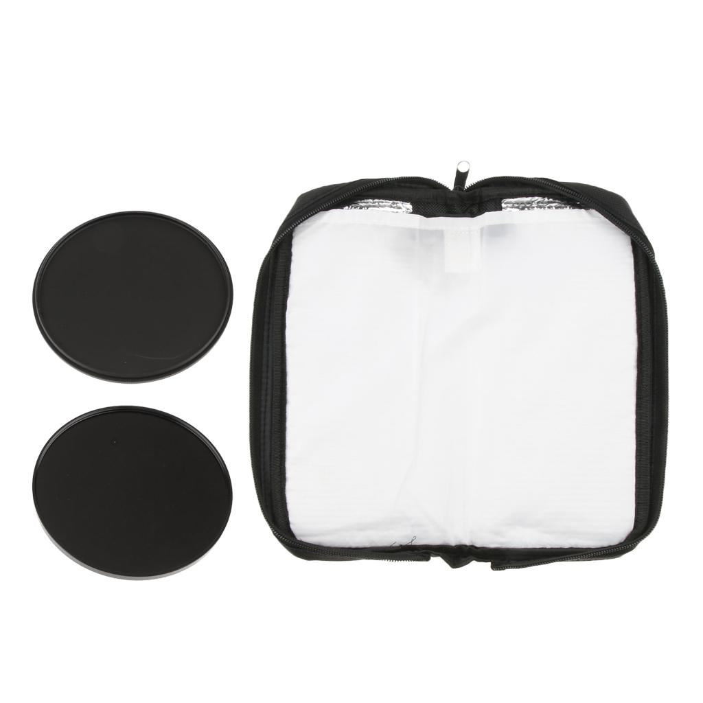 82mm UV CPL ND Filter Case Protection Cover + Flash Diffuser Softbox Pouch