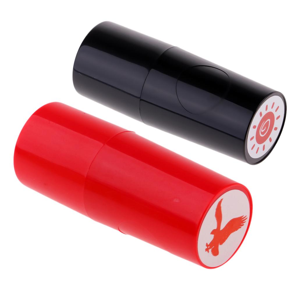 2 Pieces Colorfast Golf Ball Stamper Marker Impression Seal Sun & Eagle