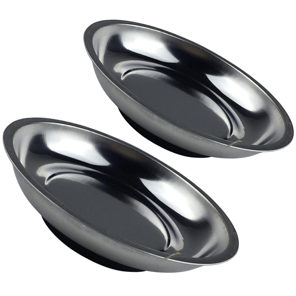 2x4inch Magnetic Parts Bowl Tray Dish Machine Parts Repair Storage Container