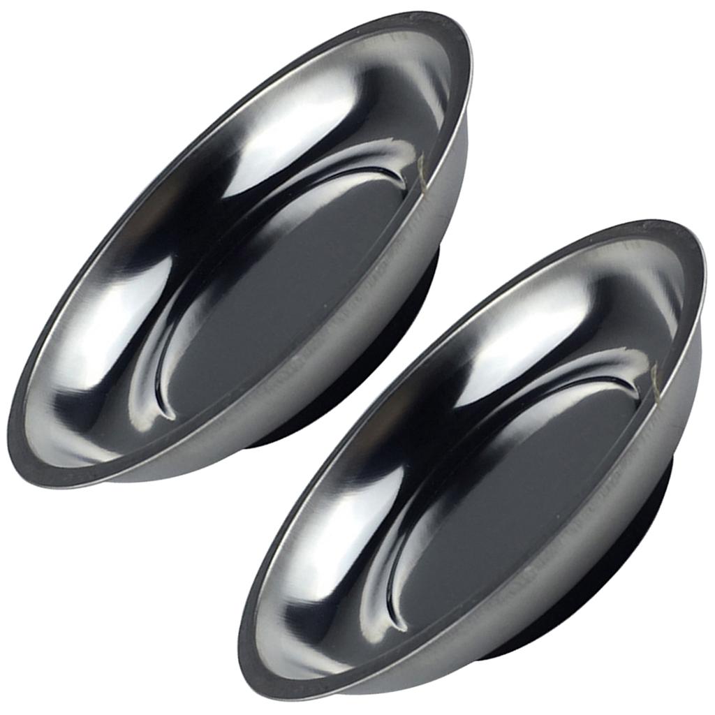 2x4inch Magnetic Parts Bowl Tray Dish Machine Parts Repair Storage Container