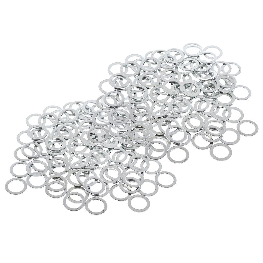 200pcs Skateboard Truck Axle Speed Washers Speed Rings Longboard Hardware