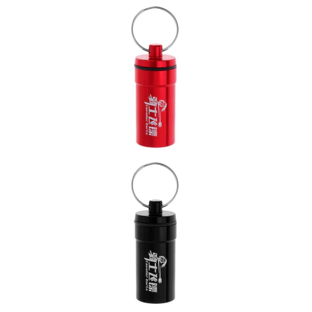 2 Pieces Portable Dart Flight Saver Protector Soft Tip Accessory Storage Box
