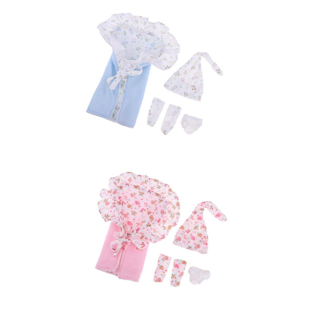 2Set Cotton Hat Blanket Underpants Set for 26-28cm Newborn Baby Doll Clothes