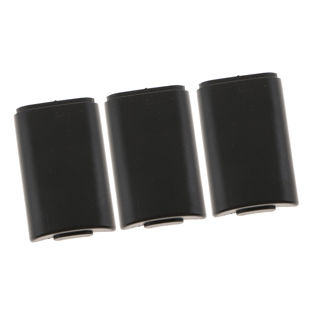 3Pack Battery Cover Back Door Lid for Microsoft 360 Slim Remote Control