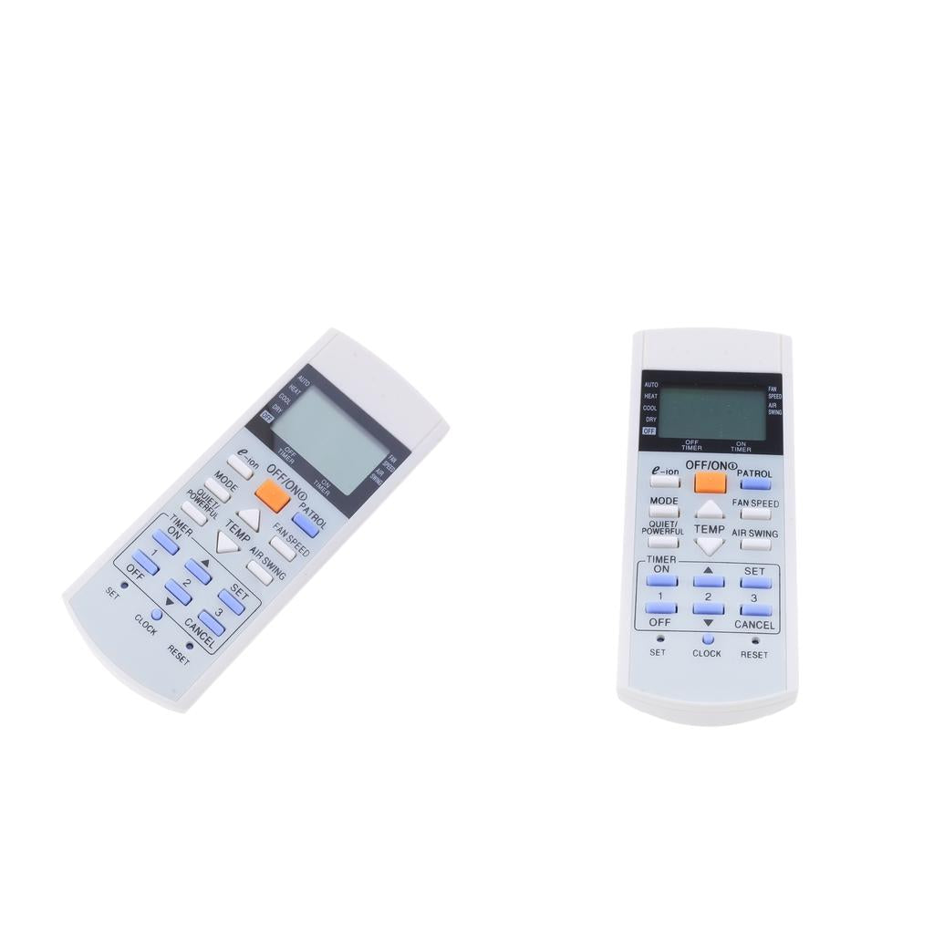 2x For Panasonic A75C3298 A75C2817 A75C2998 Air Conditioner Remote Control