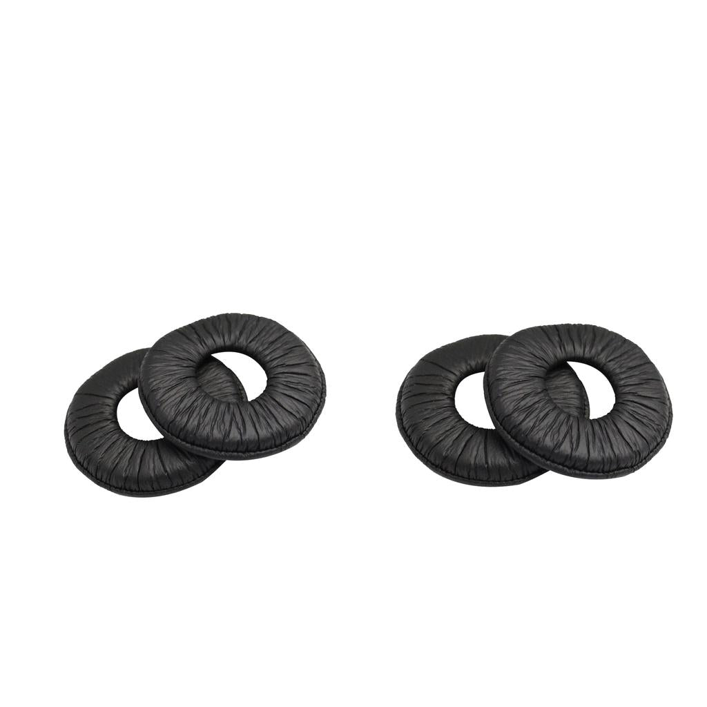 2Pairs Replacement Ear Pads Cushions For SONY MDR-ZX110 Headphone Black