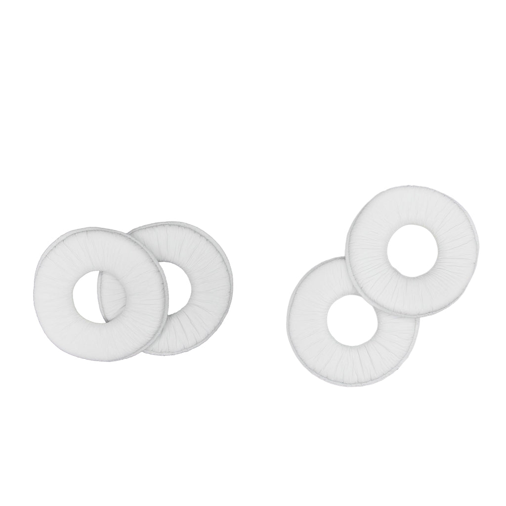 2Pairs Replacement Ear Pads Cushions For SONY MDR-ZX110 Headphone White