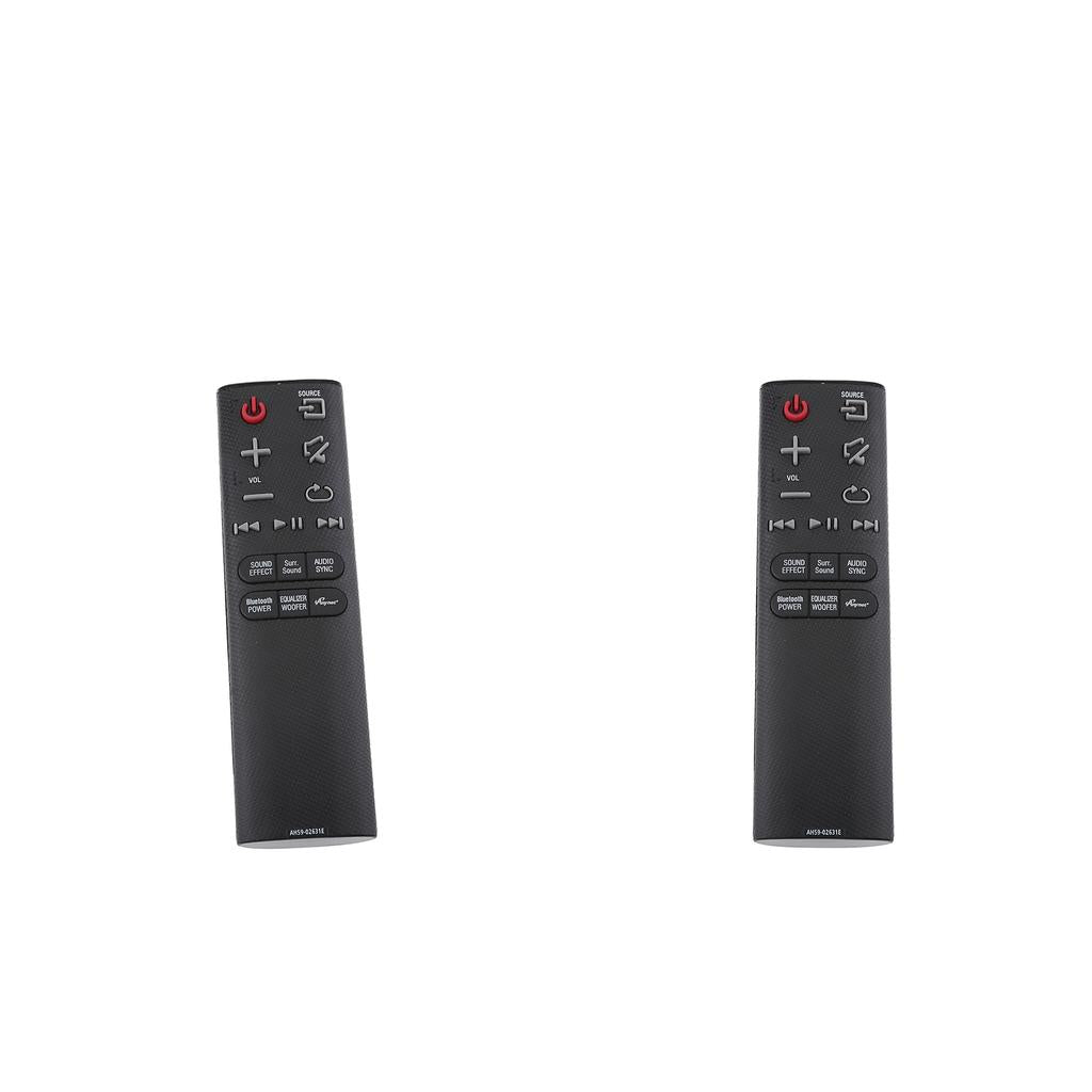 2x AH59-02631E Replacement Sound Bar Remote Control For Samsung SoundBar