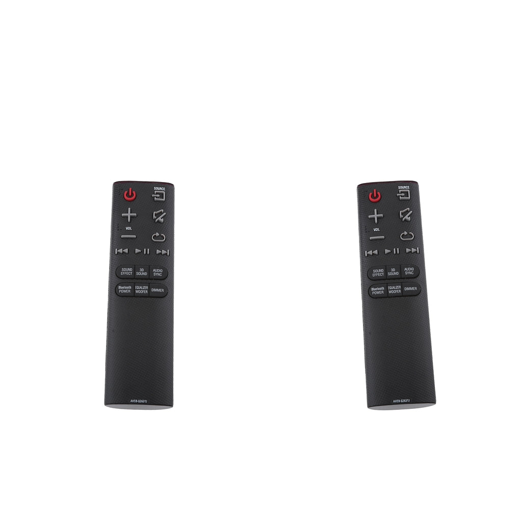 2x AH59-02631J Replacement Sound Bar Remote Control For Samsung SoundBar