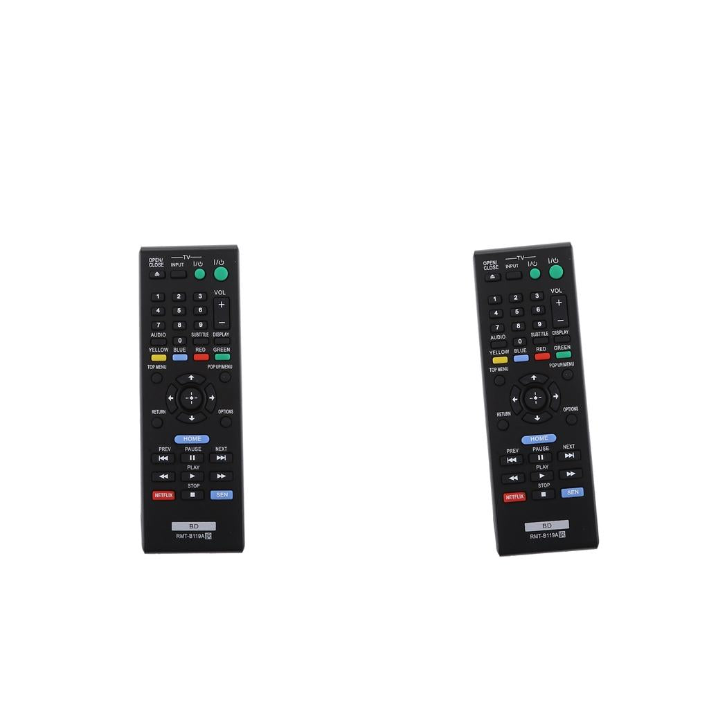 2x Replace Remote RMT-B119A For Sony BDP-BX18 BDP-S185 BLU-RAY DISC Player