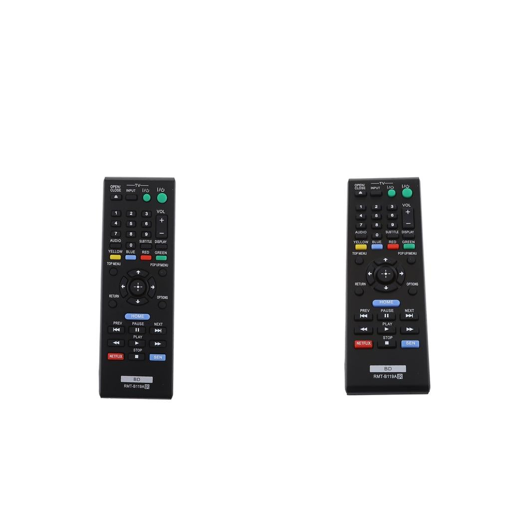 2x Replace Remote RMT-B119A For Sony BDP-BX18 BDP-S185 BLU-RAY DISC Player