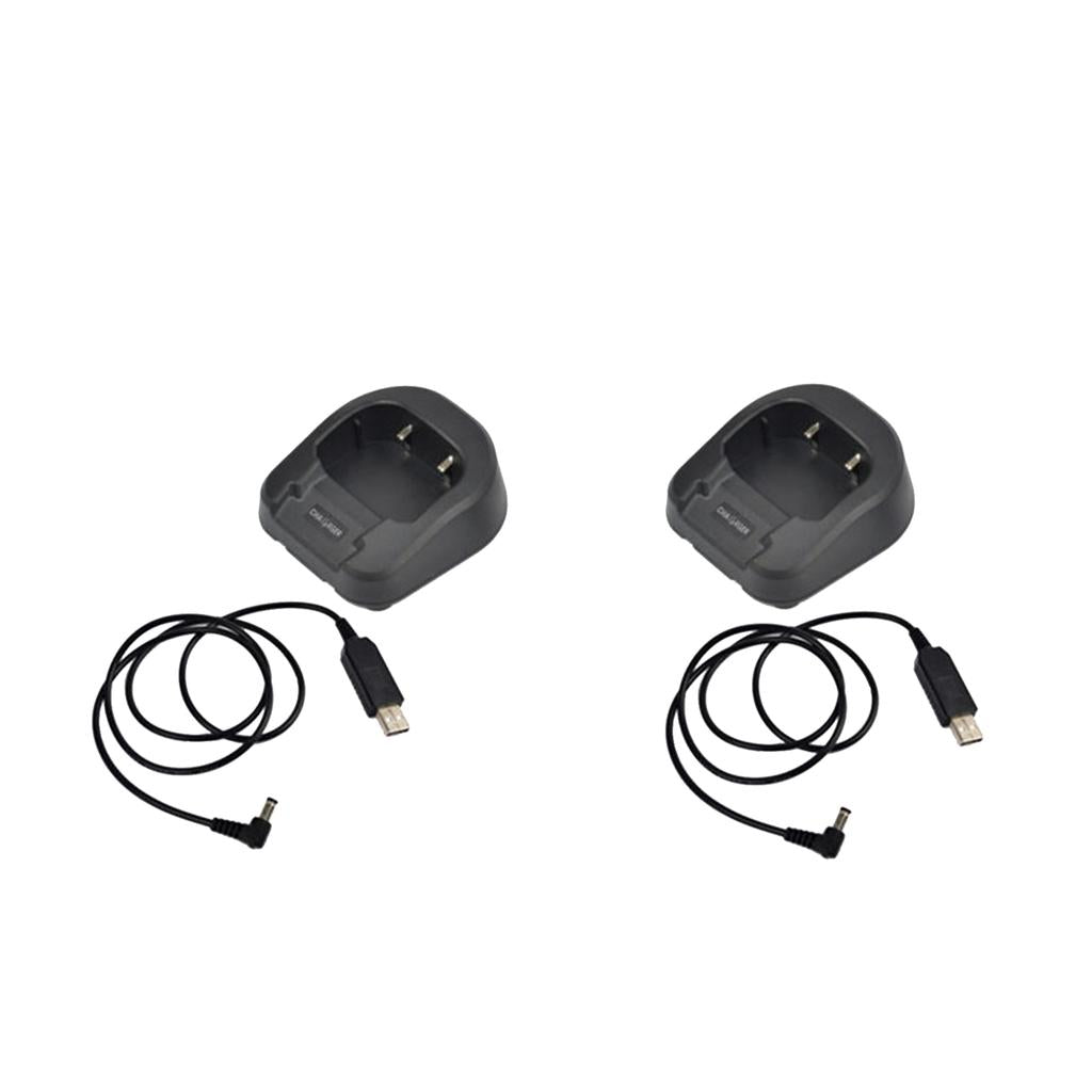 2x USB Charger Adapter for Baofeng UV-82 UV-82HP UV-82L Series Two-Way Radio