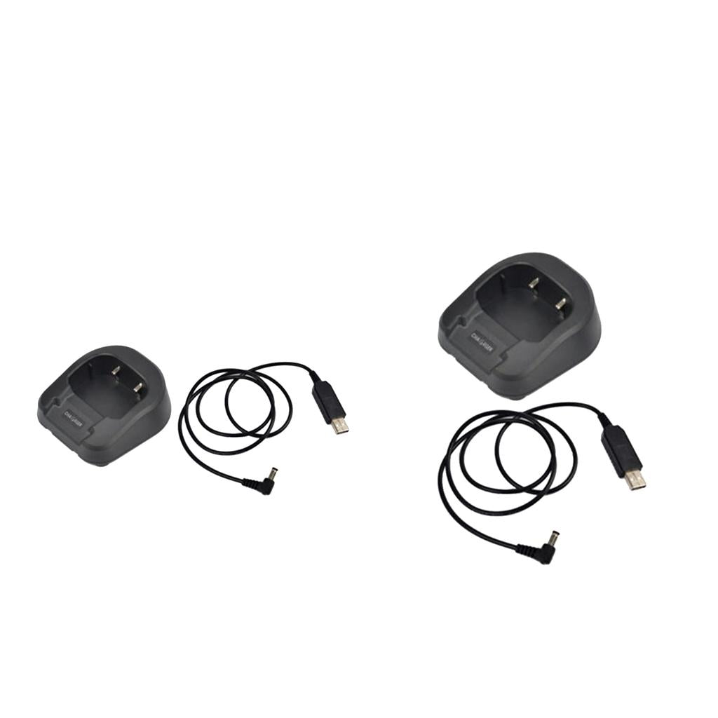 2x USB Charger Adapter for Baofeng UV-82 UV-82HP UV-82L Series Two-Way Radio