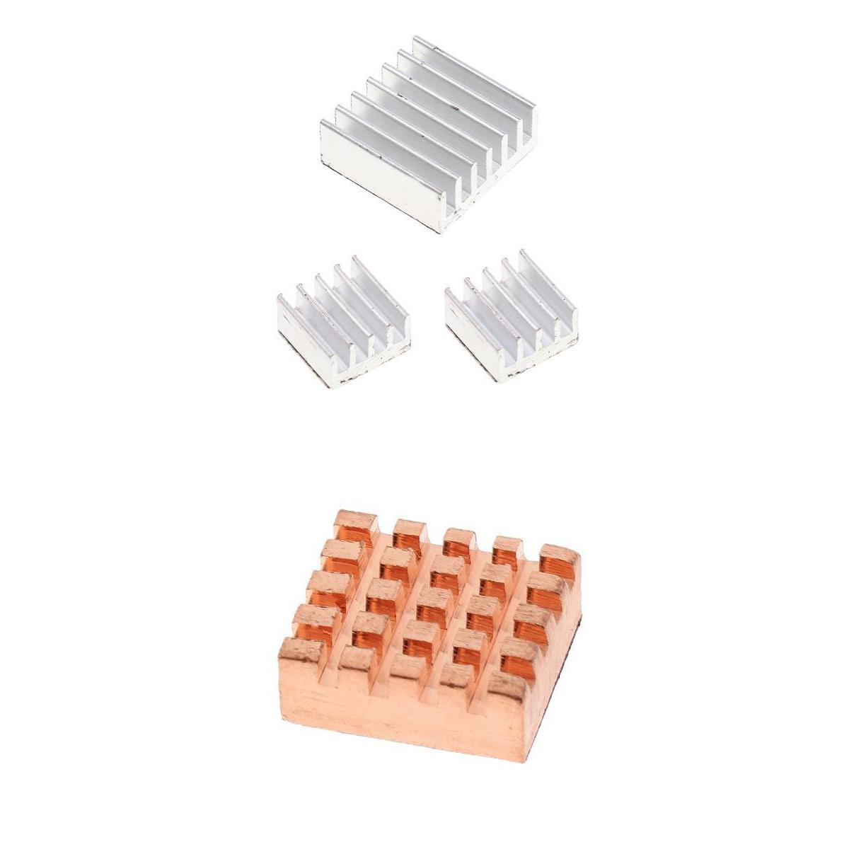 Copper+Aluminum Slice Heat Sinks Cooler Heatsink Cooling Fin for Raspberry