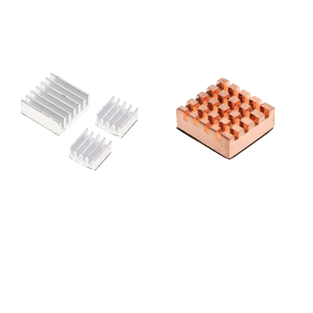 Copper+Aluminum Slice Heat Sinks Cooler Heatsink Cooling Fin for Raspberry