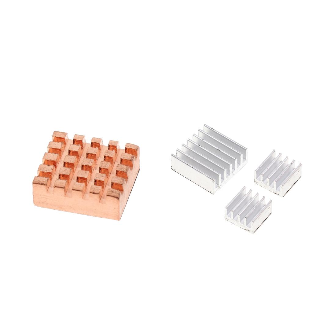 Copper+Aluminum Slice Heat Sinks Cooler Heatsink Cooling Fin for Raspberry