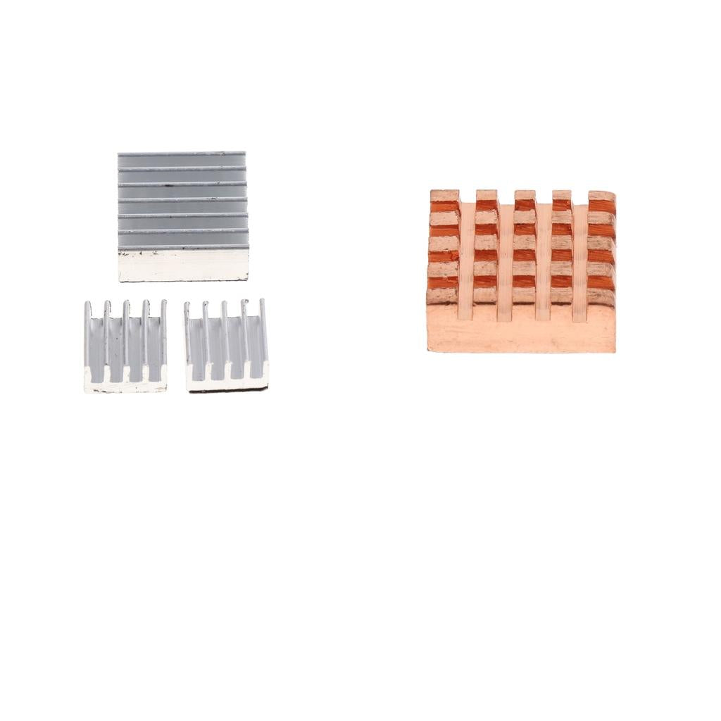 Copper+Aluminum Slice Heat Sinks Cooler Heatsink Cooling Fin for Raspberry