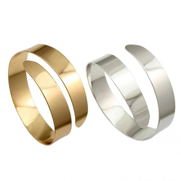 2pcs Charm Women Egypt Swirl Upper Arm Cuff Armlet Armband Bangle Bracelet