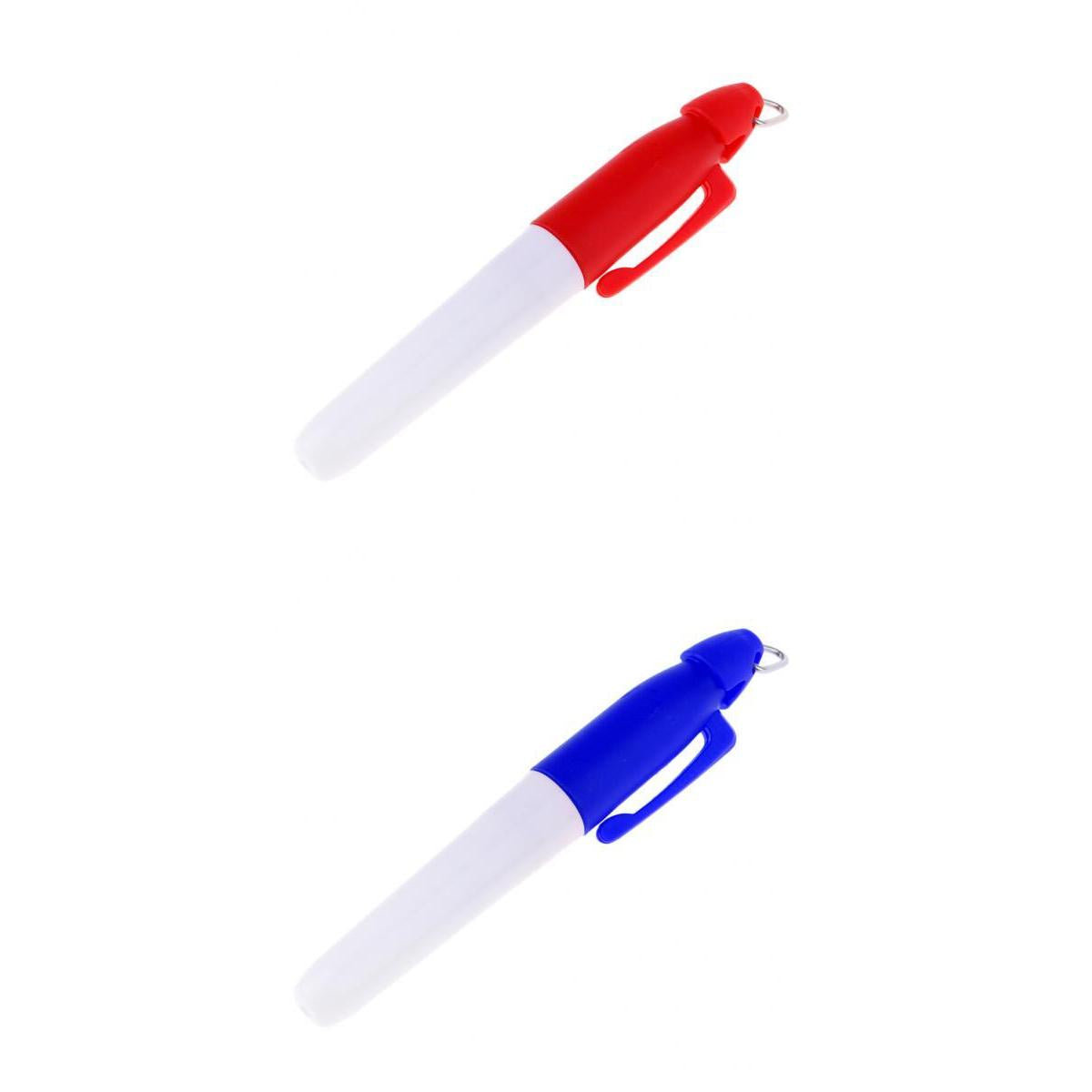 2Pc Universal Golf Ball Line Marker Pen Alignment Drawing Tool Golf Training