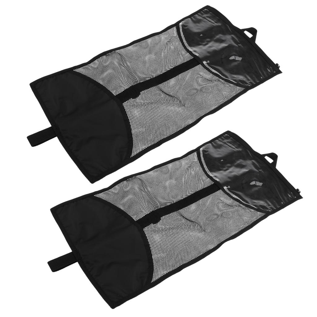 2Pcs Scuba Diving Kayak Swim Surfing Snorkel Gear Mesh Bag & Shoulder Strap