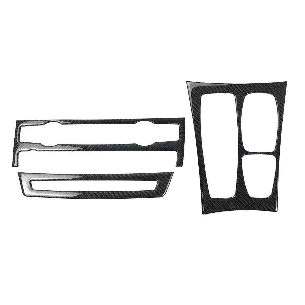 Carbon Fiber Inner Control Gear Shift Box Panel Covers For e70 e71 X5 X6