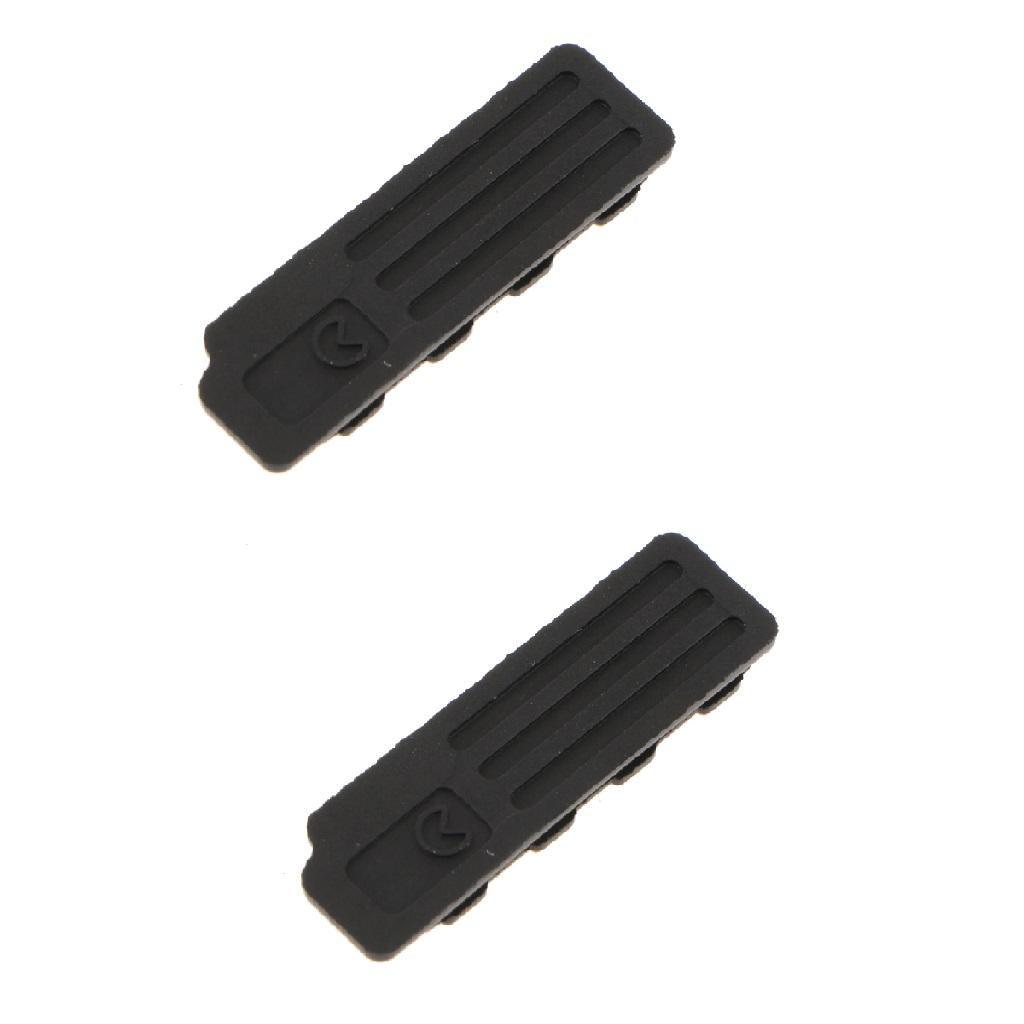 2pcs Bottom Rubber Cover Interface Cap Lid Socket Skin for Nikon D800 D800E