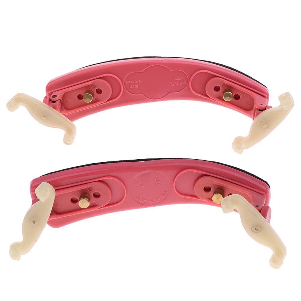 Adjustable Violin Shoulder Rest for 1/2 1/4 1/8 Size Violins