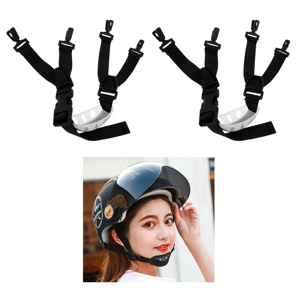 2xSafety Helmet Belt Chin Strap with Chin Guard For Hardhat Hard Hats Helmet