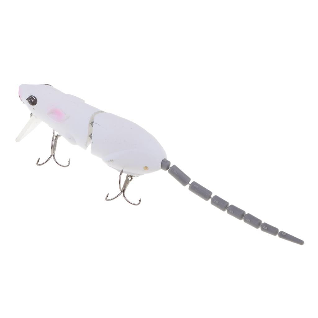 3pcs Hollow Body Mice Rat Lures Topwater Fishing Lures Bass Baits Crankbait