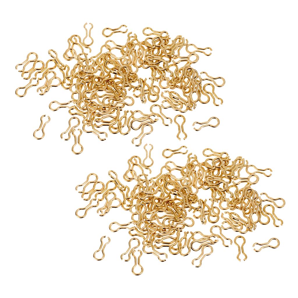 400pcs Fishing Alloy Sinker Eyes Eyelets for Lead Weight Molds Tackle