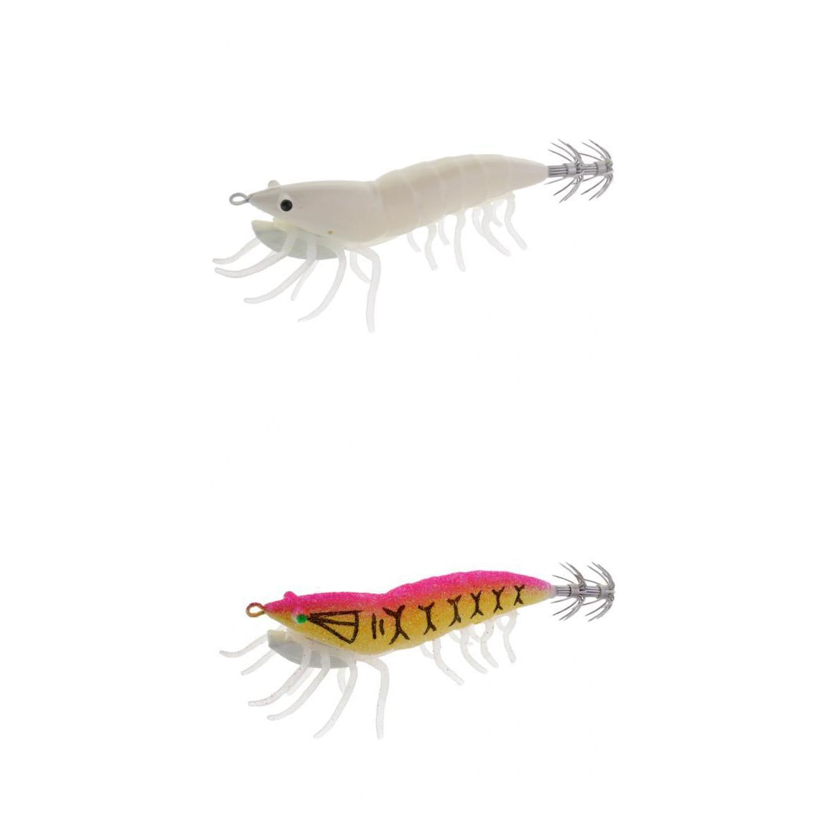 2 Pieces Squid Jig Hooks Shrimp Hard Artificial Fishing Octupus Shrimp Bait