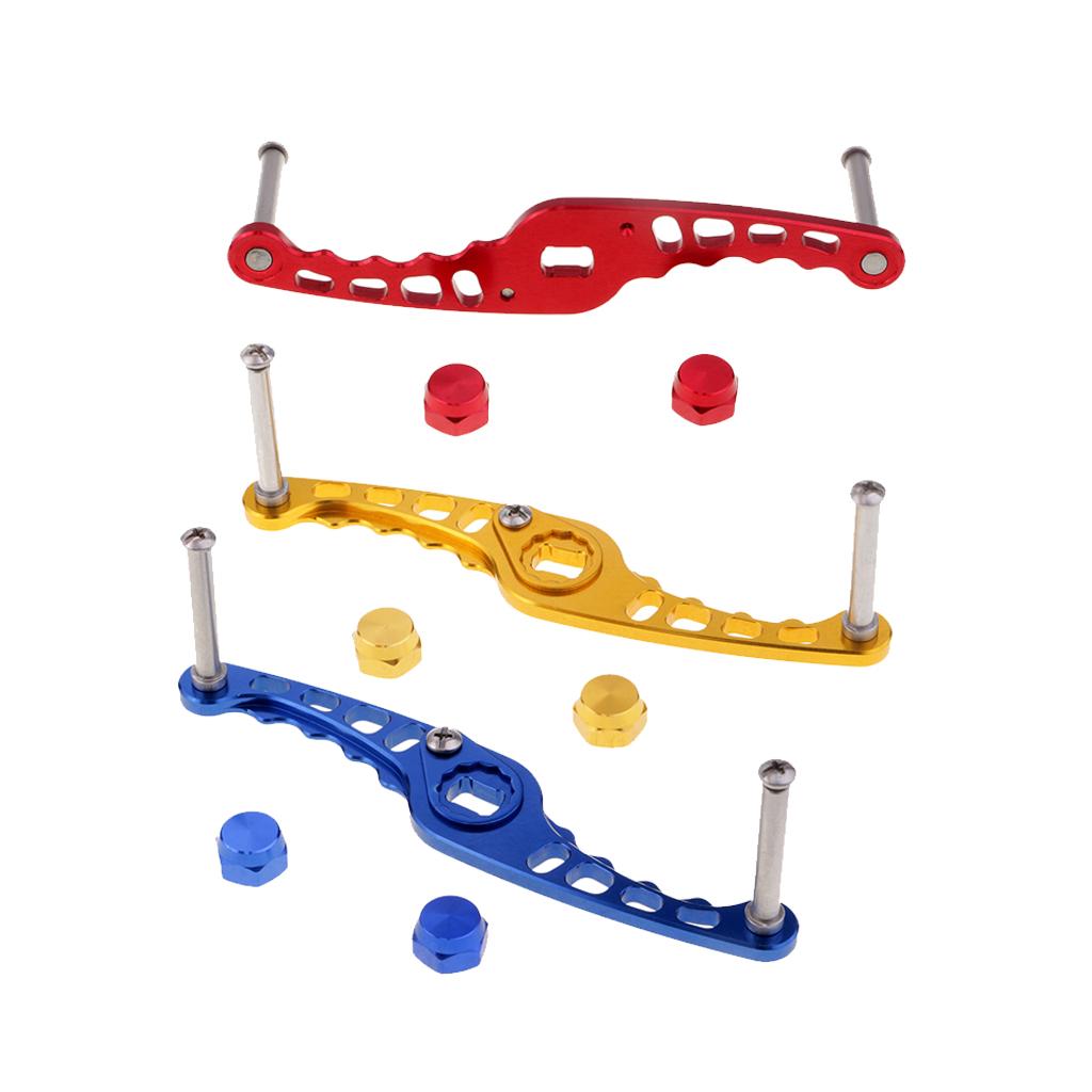 3pcs Aluminium Alloy Fishing Reel Handle Knobs for D/S/A Baitcasting Reels