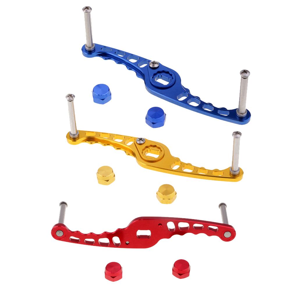 3pcs Aluminium Alloy Fishing Reel Handle Knobs for D/S/A Baitcasting Reels