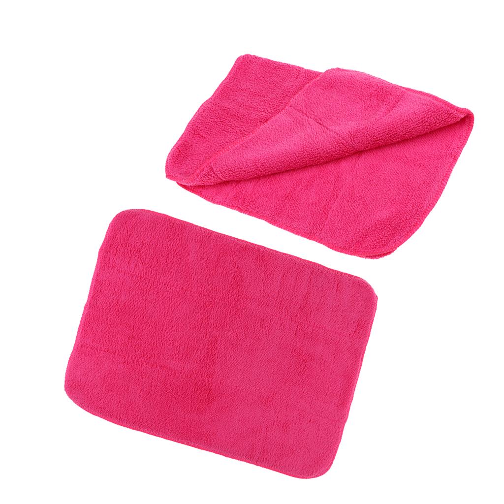 2pcs Skate Cover Wipe Care Cleaning Cloth Quick Drying Cleaner Towel Pink