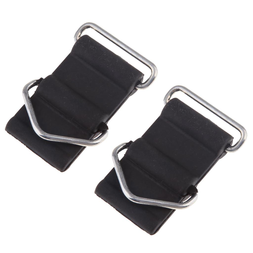 2Pcs Motorcycle Gas Fuel Petrol Tank Fitting Strap Band for Yamaha PW50