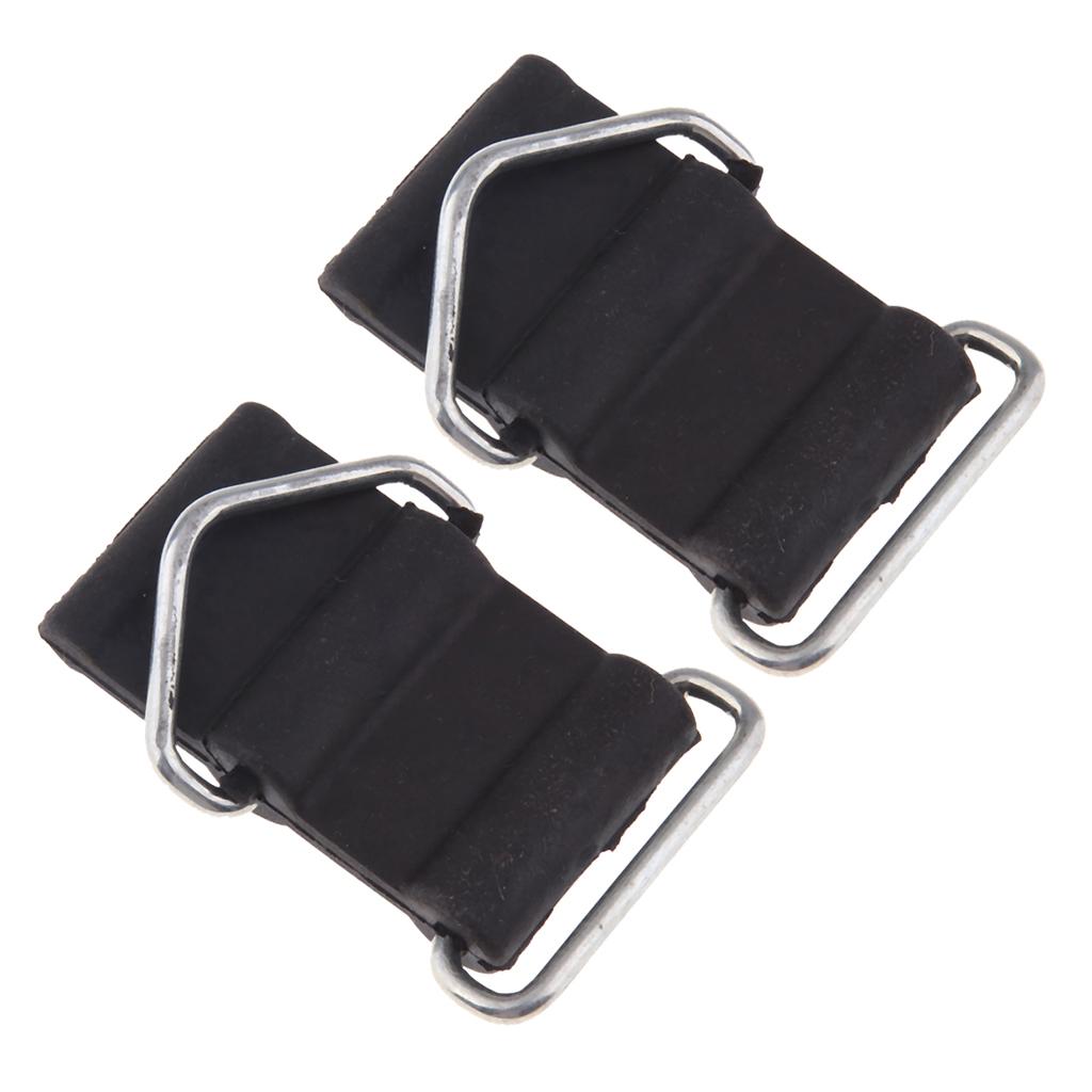 2Pcs Motorcycle Gas Fuel Petrol Tank Fitting Strap Band for Yamaha PW50