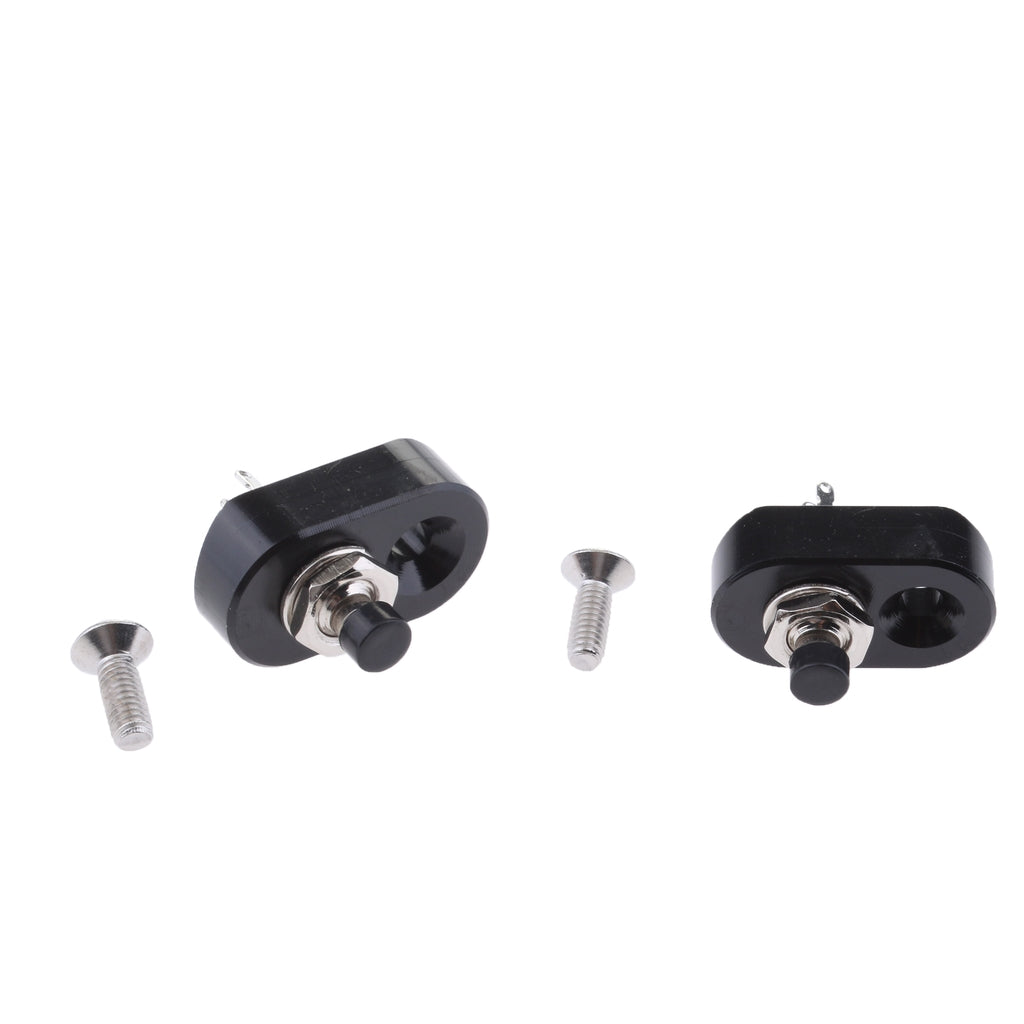 2pcs Motorcycle Headlight Spotlight Overtaking Start Horn Handlebar Switch