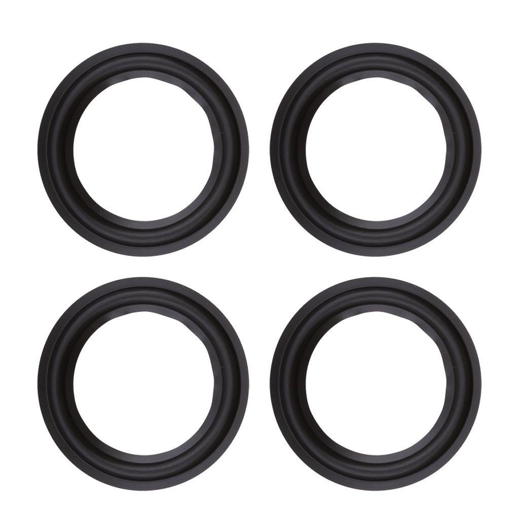 4x Audio Speaker Rubber Foam Speaker Edge Repair accessories 4 inch