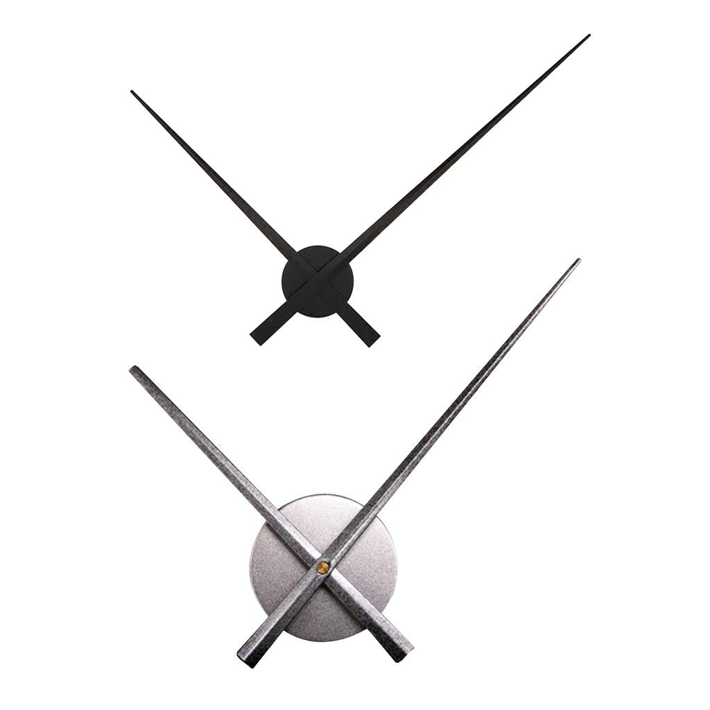 2 Pieces 3D Clock Hands DIY Clock Hands Needles Wall Clocks Home Decor